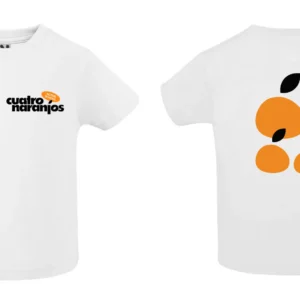 Camiseta niñ@ naranja